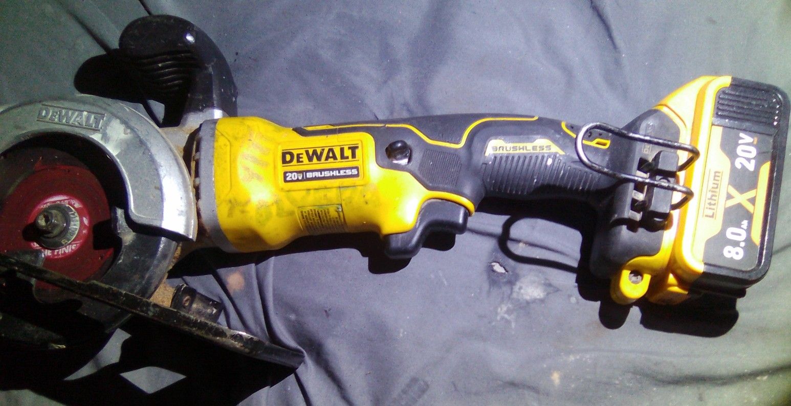 DeWalt 20V Circular Saw ++ Palm Sander . Both For 75!
