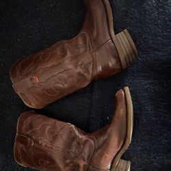 Vintage Orange Tab Levi’s Cowboy Boots