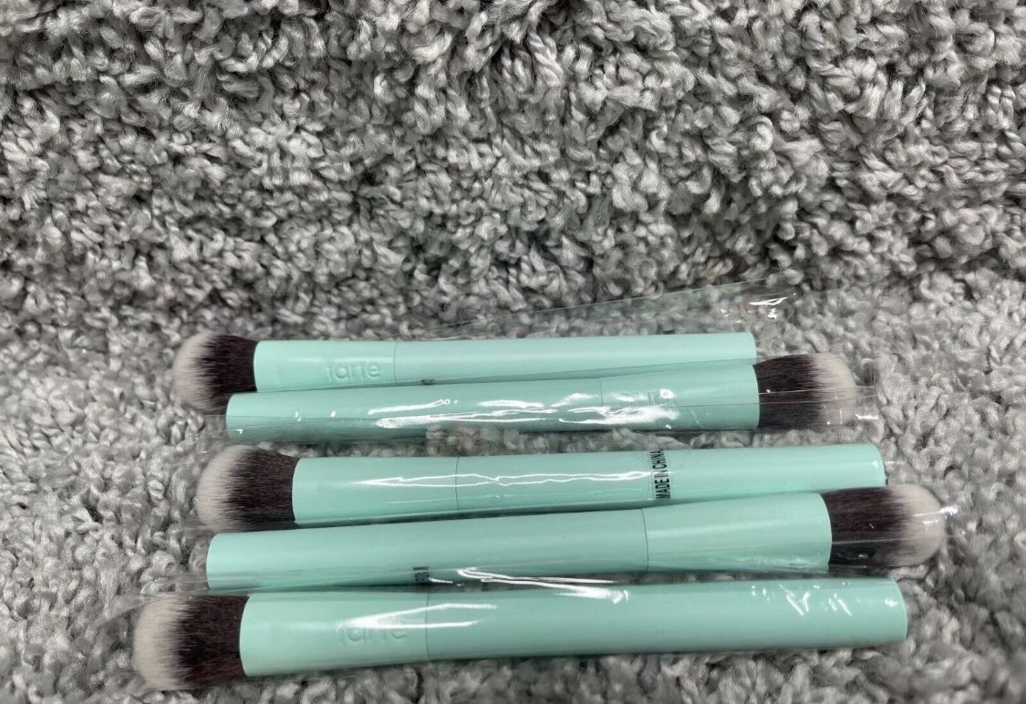 Tarte Hydrocealer Concealer Blue Beauty Make Up Brush Set Of 9