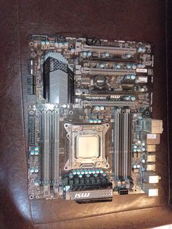 MSI X79A GD45 PLUS MOTHERBOARD