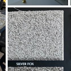 Silver Fox Carpet Sample
