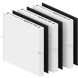3 Pack AP-1512HH True HEPA Replacement Filter Set, Compatible with Coway airmga AP-1512HH