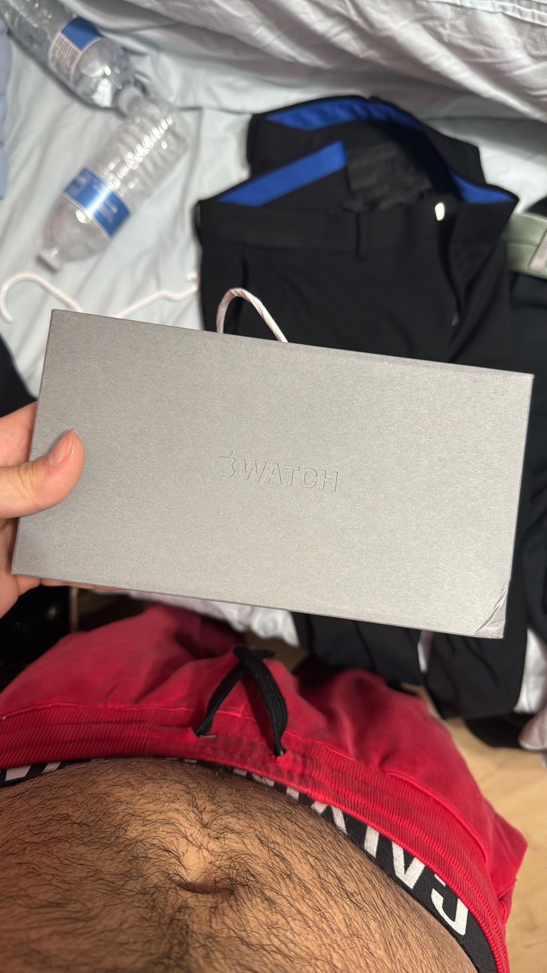 got a apple watch ultra 3 49mm black ti