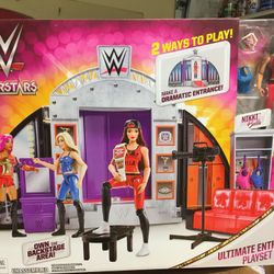 WWE Wrestling Superstars Nikki Bella Ultimate Entrance Action Playset Stage