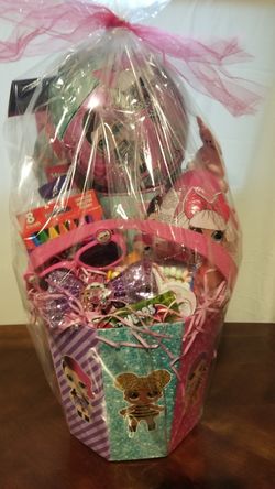Lots of easter baskets ready for pickup
