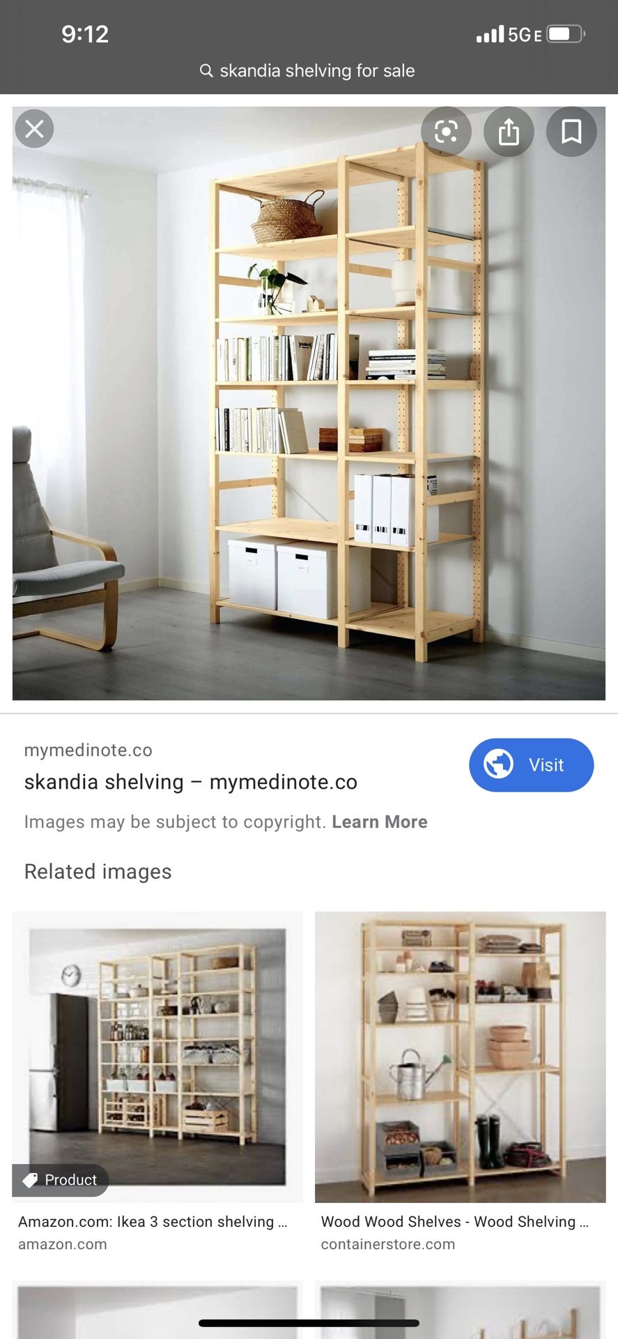 Skandia Shelving Unit for Sale in Seattle, WA OfferUp