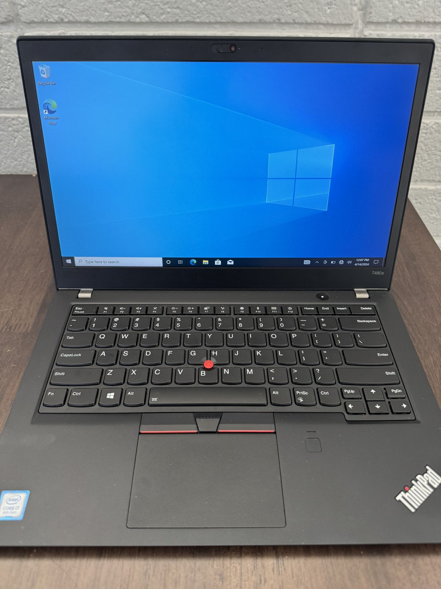 Lenovo 20L7 Thinkpad 14" Notebook - Windows - Intel Core i7 - 8 GB RAM