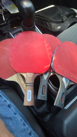 Ping pong paddle boards