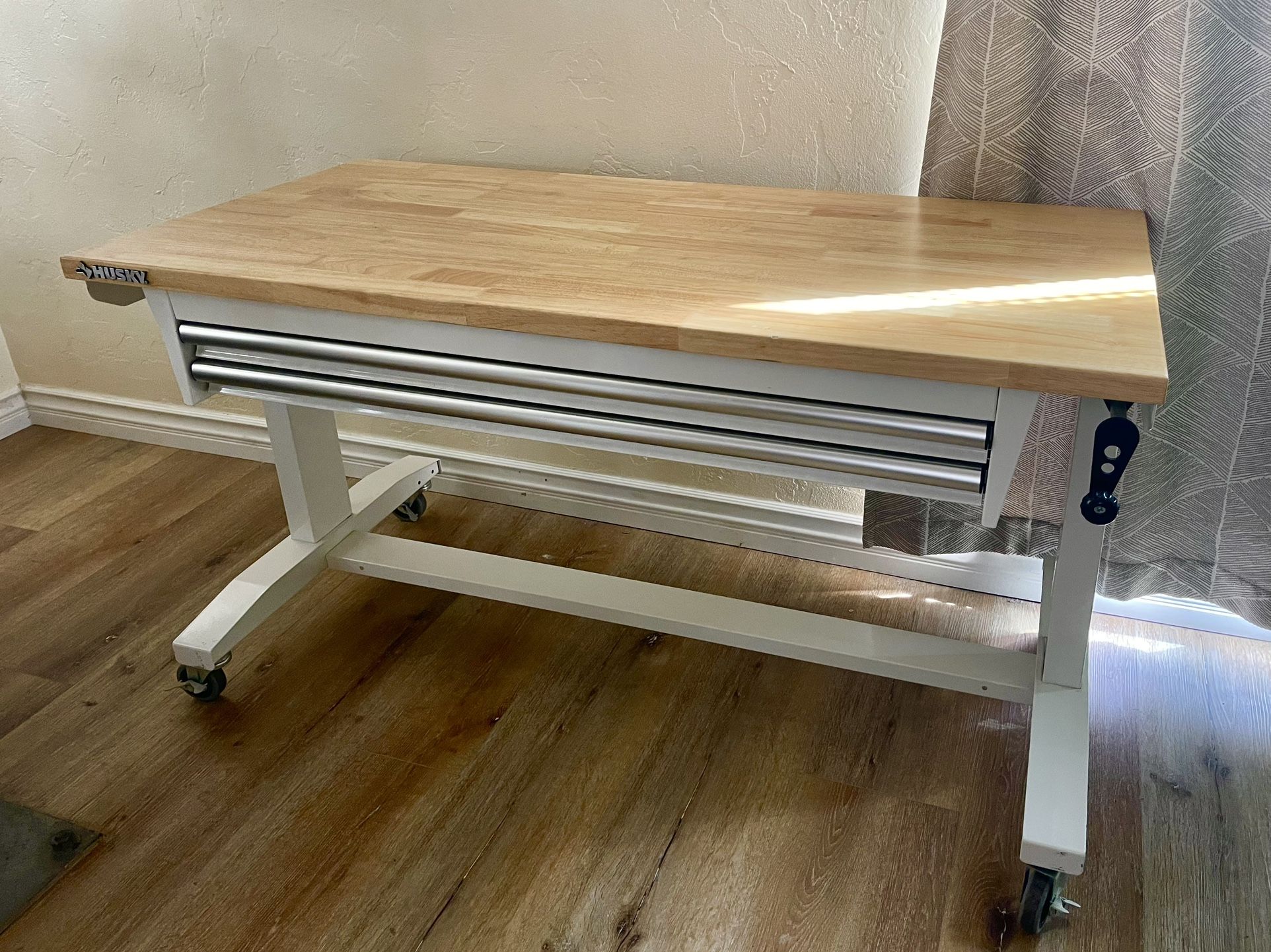 Husky 52” Adjustable Workbench