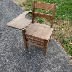 Vintage School House Desk
