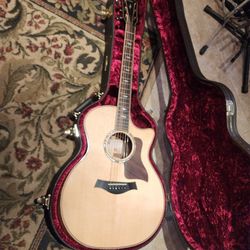 Taylor 814ce Grand Auditorium Acoustic Electric Guitar W Case 
