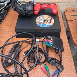 PS4 1200 Series with 1 Controller Turtle Beach Headset And Sling Box HDMI To RCA