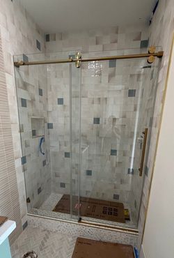 High Quality Frameless Single Sliding Door Special Promotion