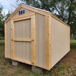 8' x 12' x 8' Storage Sheds