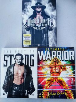 Wrestling  (3)  WWF/WWE DVD Sets