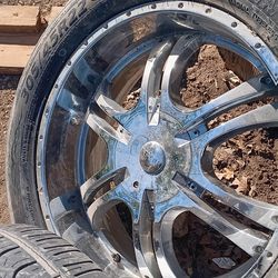 22 Chome Rims 500