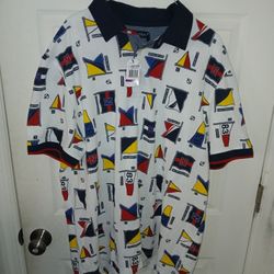 Nautica Flag Polo
