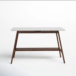 Soho Wood Desk With Drawer