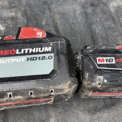 M18 Batteries 