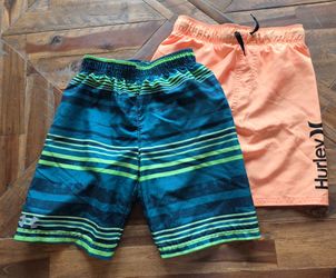 Kids' Under Armour & Hurley Swim Trunks Set