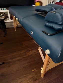 Portable Massage Table with Headrest and Bolsters