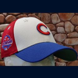 Chicago Cubs Size S/M New Era 39THIRTY FLEX 3TONE "2018 ALL-STAR GAME" Hat (NW/OT) UNWORN!😇 GREAT CONDITION!👀🤯 Please Read Description.