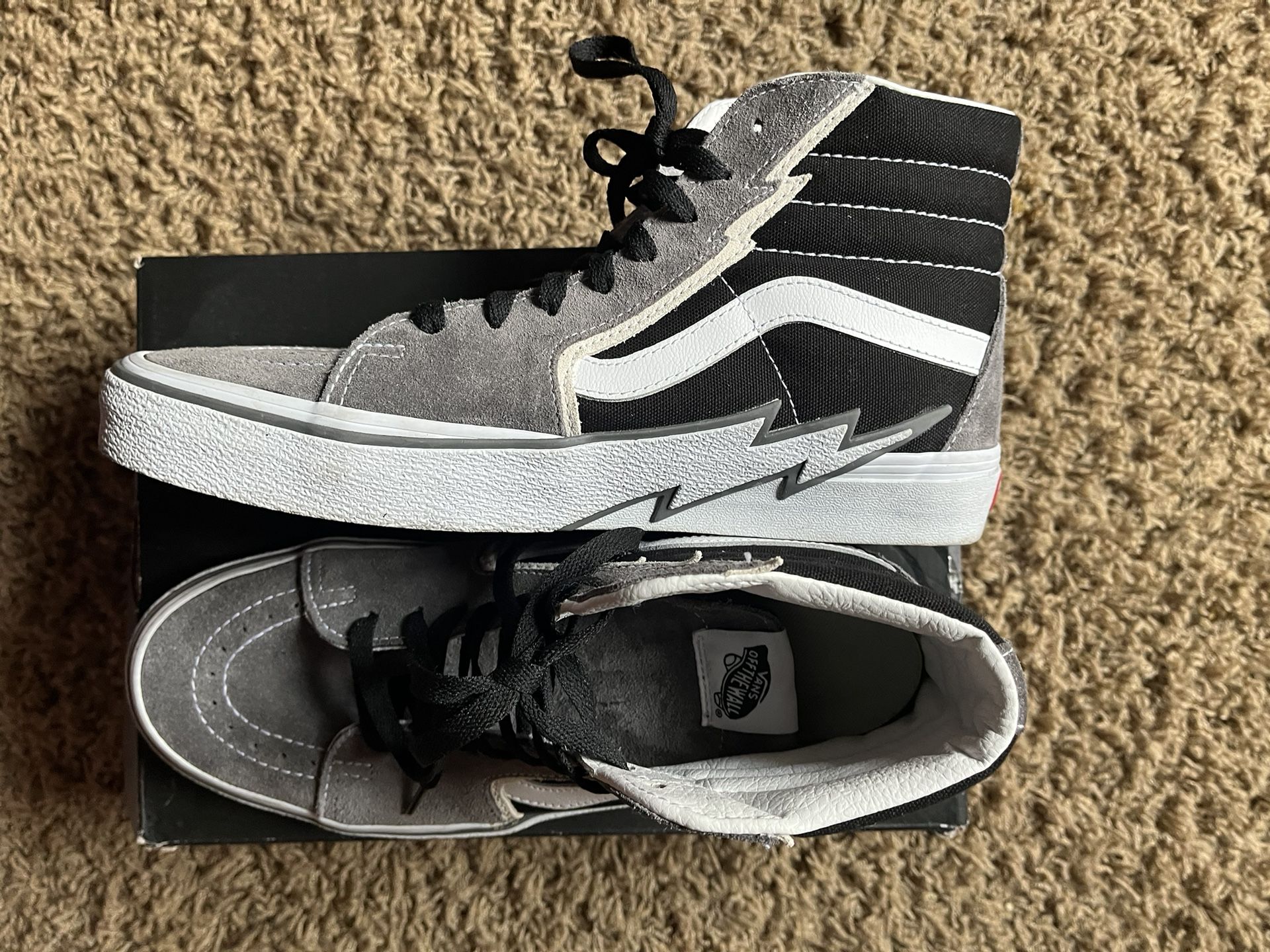 VANS Sk8- High Bolt - Black Racing Grey