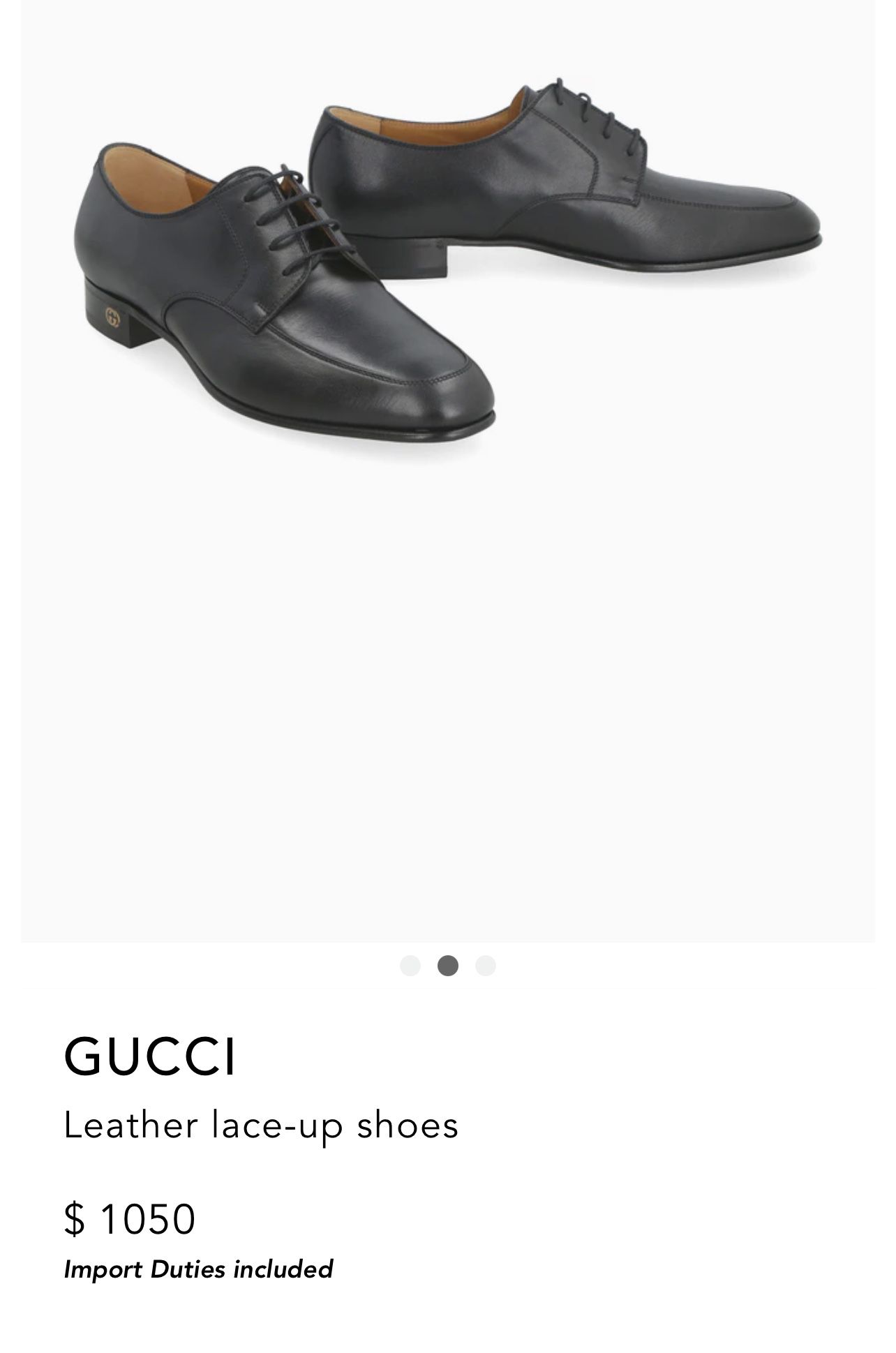 New Gucci Dress Shoes 