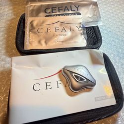 CEFALY Migraine Device Kit - Includes Case, Manual, and 2 Electrodes