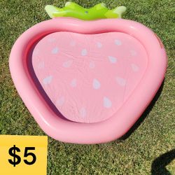 Intex Splash Spray Pool Strawberry $5