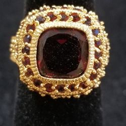 Gold Plated Sterling Silver Ring