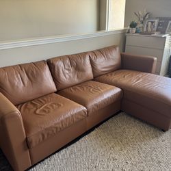 IKEA FINNALA Leather Couch - Great Condition 