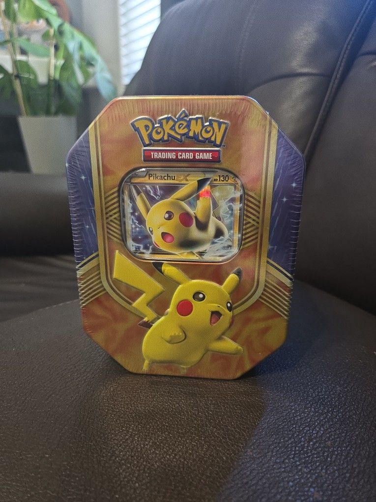 Pokemon Pikachu EX Battle Heart Tin