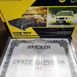 Kicker 800w Amp