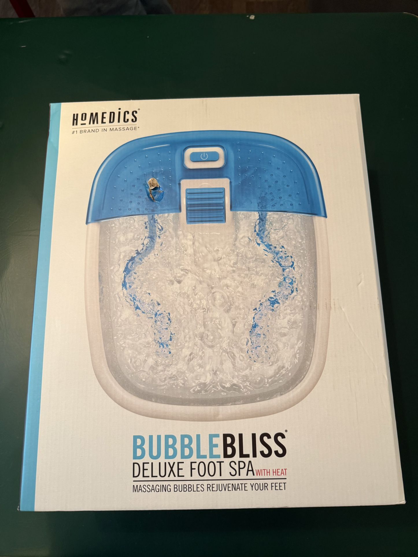 Homedics Bubble Bliss Foot Spa