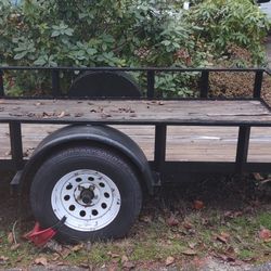 Utility Trailer, Olympic 5×10 Tilt Trailer 