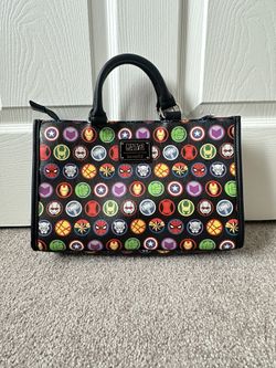 Marvel Comics Avengers Logo Loungefly Purse