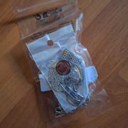 San Francisco 49ers Rhinestone Pendant Necklace 