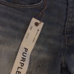 Purple Jeans Size 32