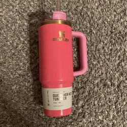Stanley Pink Parade 30oz Quencher Tumbler Pink / Gold LIMITED
