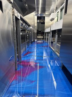Epoxy Flooring For Food Trucks/Trailers 