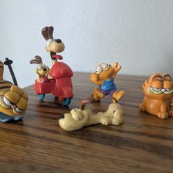 Garfield PVC/Rubber Figures 1(contact info removed) United Feature Syndicate Hong Kong
