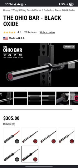 Rogue Olympic weight bar