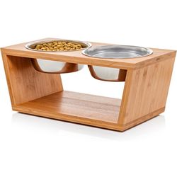 7” Elevated pet Feeder