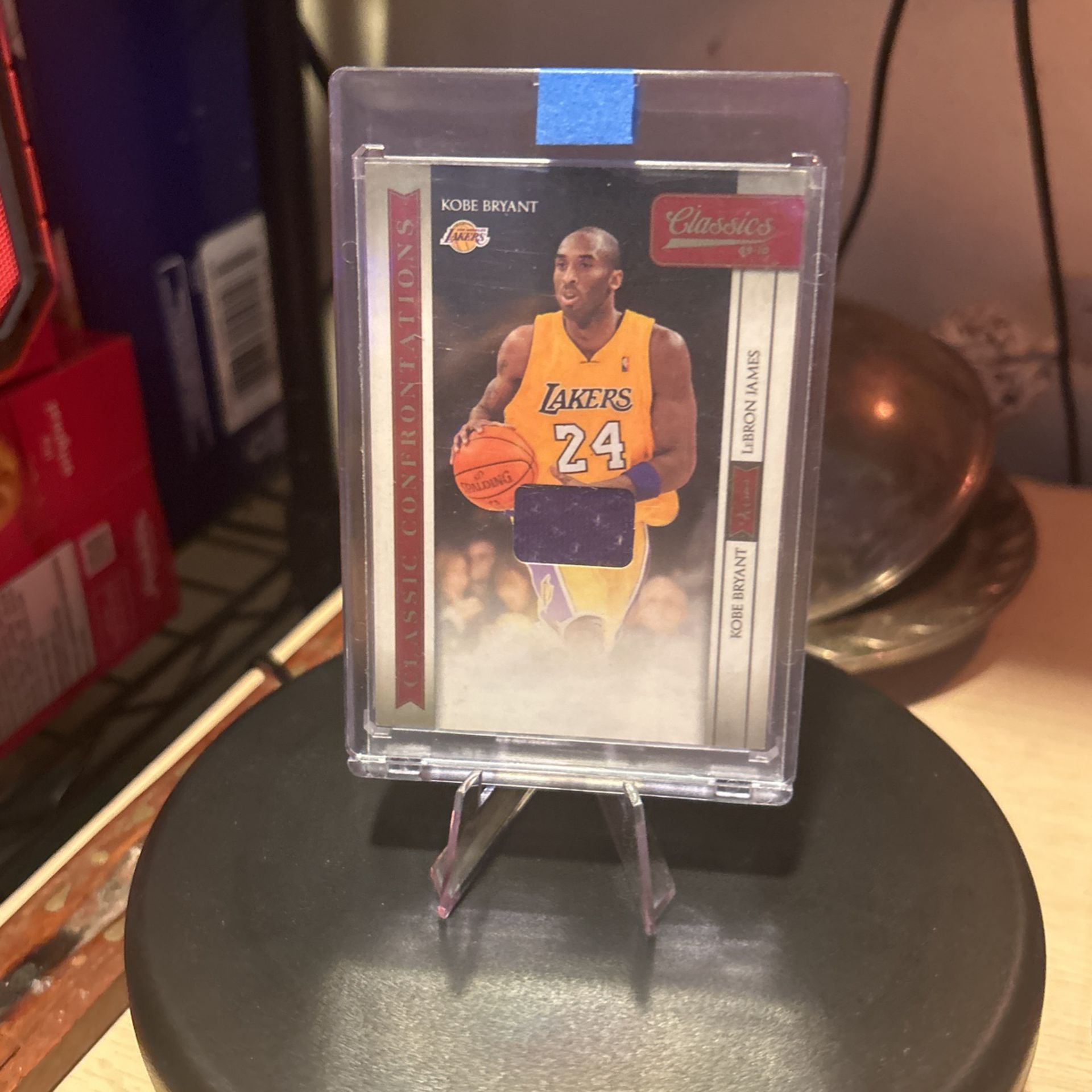 Kobe/LaBron Game Used Numbered 108/199