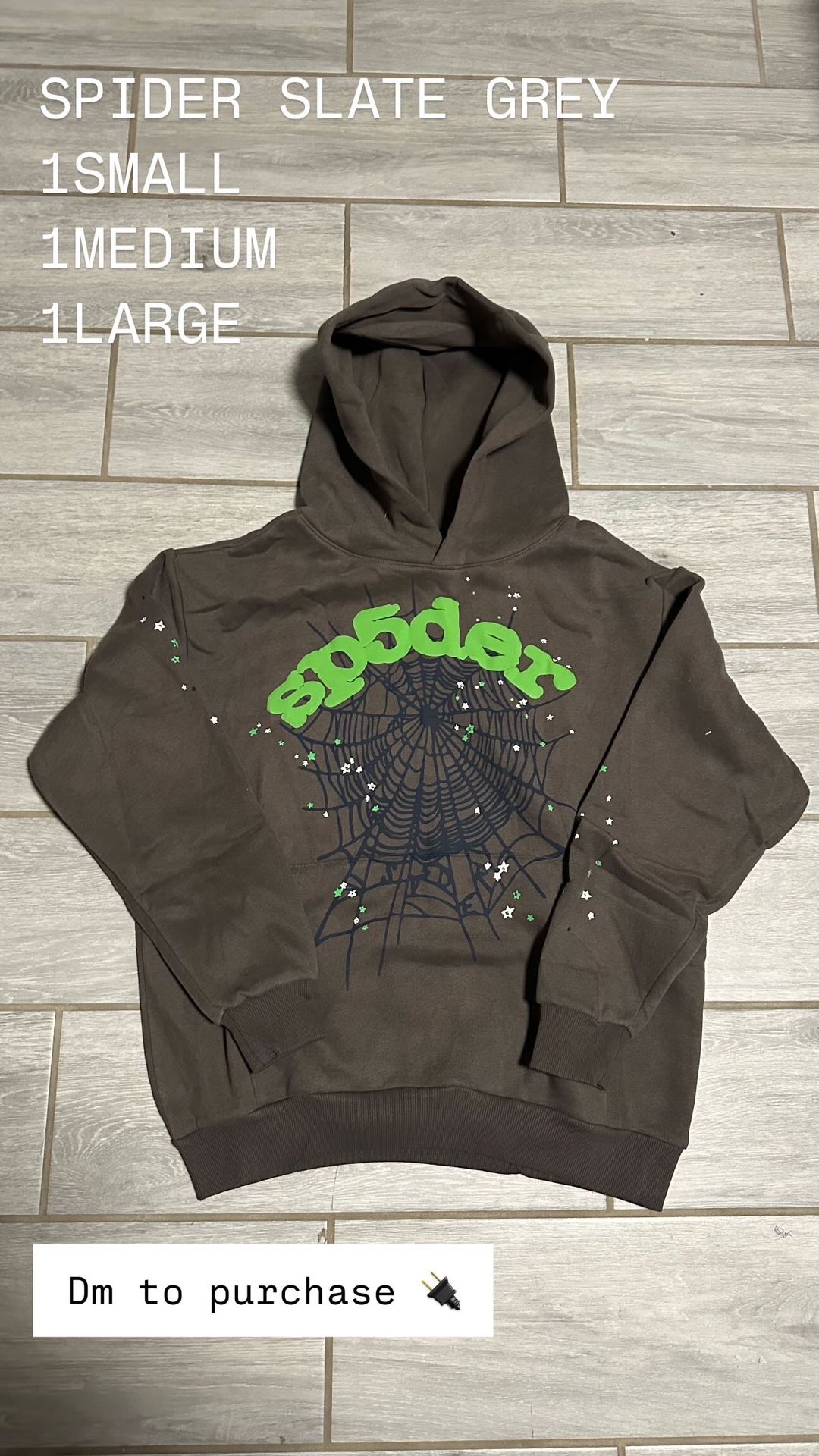 Spider slate grey