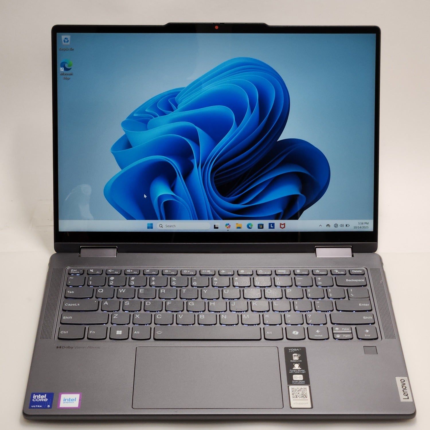 Lenovo Yoga 7 2-in-1 14" Core Ultra 5 125U 1.3GHz 16GB RAM 512GB SSD