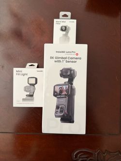 Insta360 Luna Pro 8K Gimbal Camera Bundle