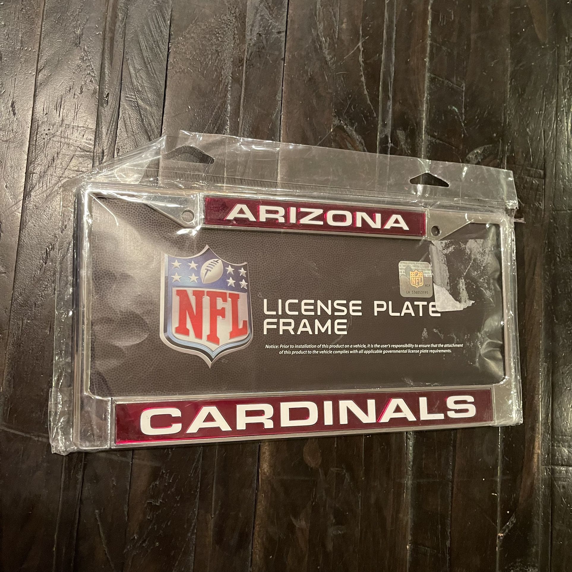 Arizona Cardinals NFL License Plate Frame