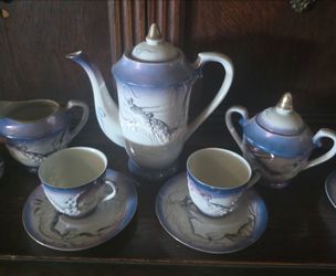 Antique Japanese Tea Set